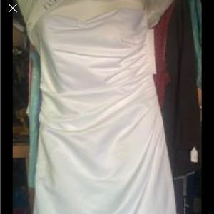 Nwt strapless wedding gown!